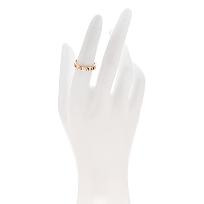 Tiffany 18K Rose Gold Diamond Atlas Pierced Ring 53 6.25 2 of 4