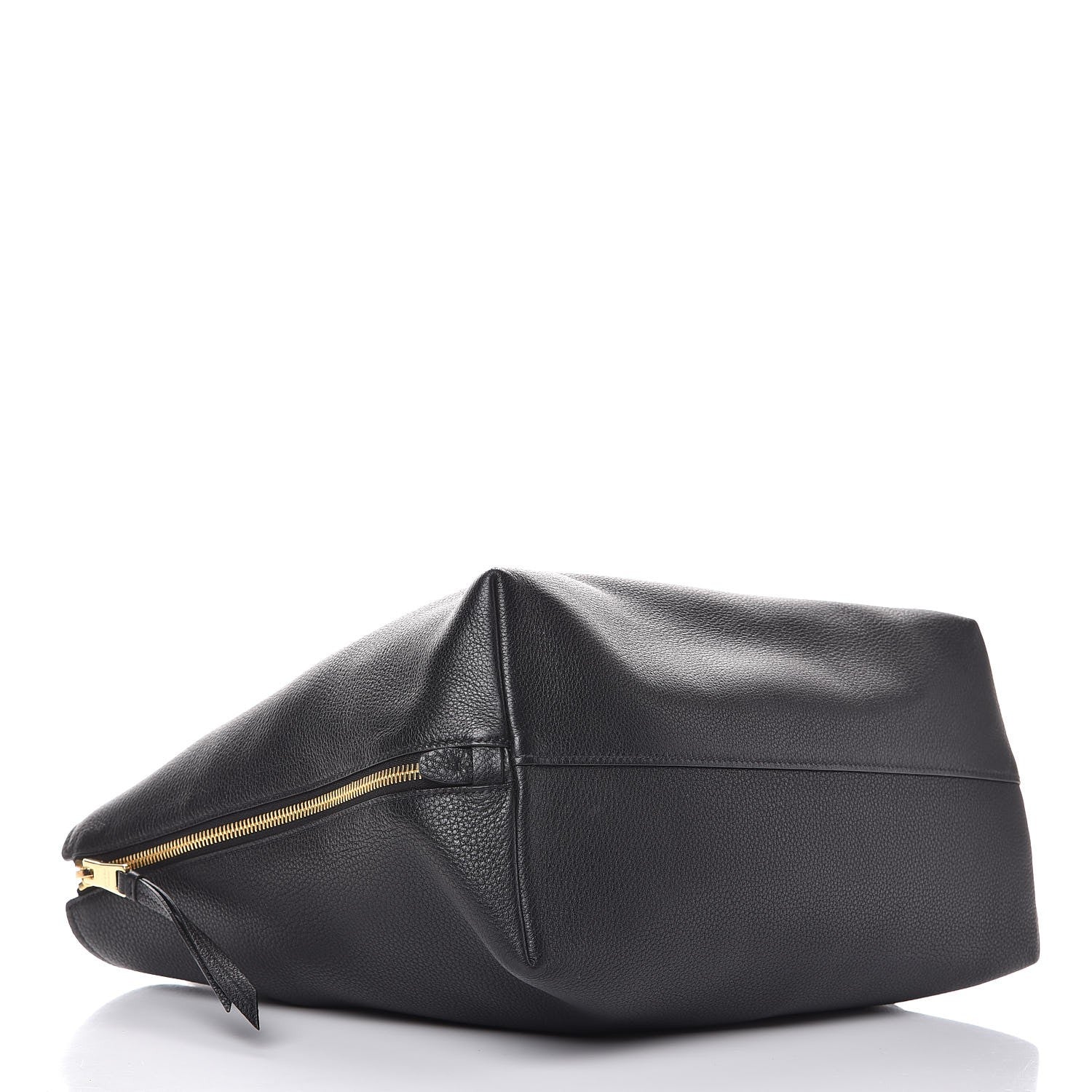 Prada Vitello Daino Tote Black 4 of 9