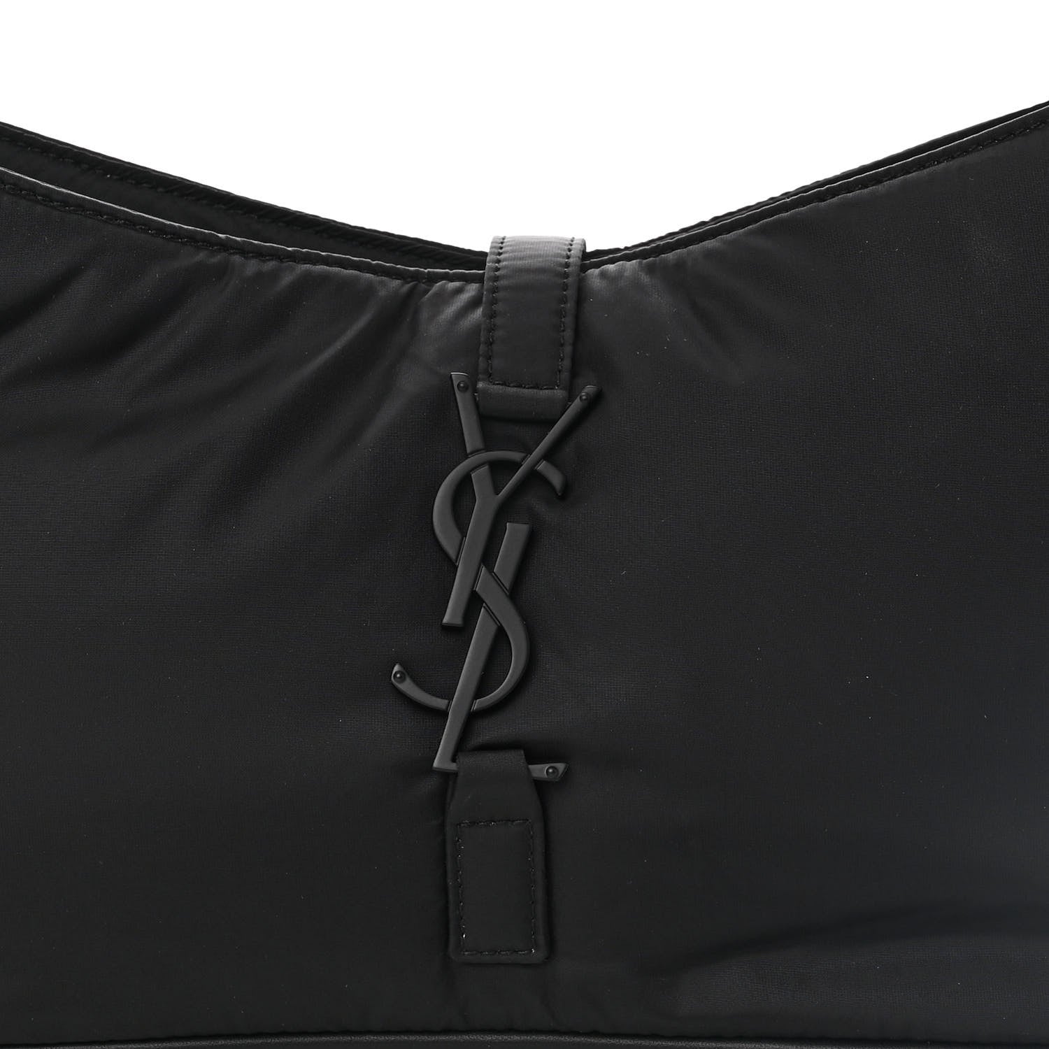 Saint Laurent Econyl Nylon Le 5 A 7 Hobo Black 8 of 10