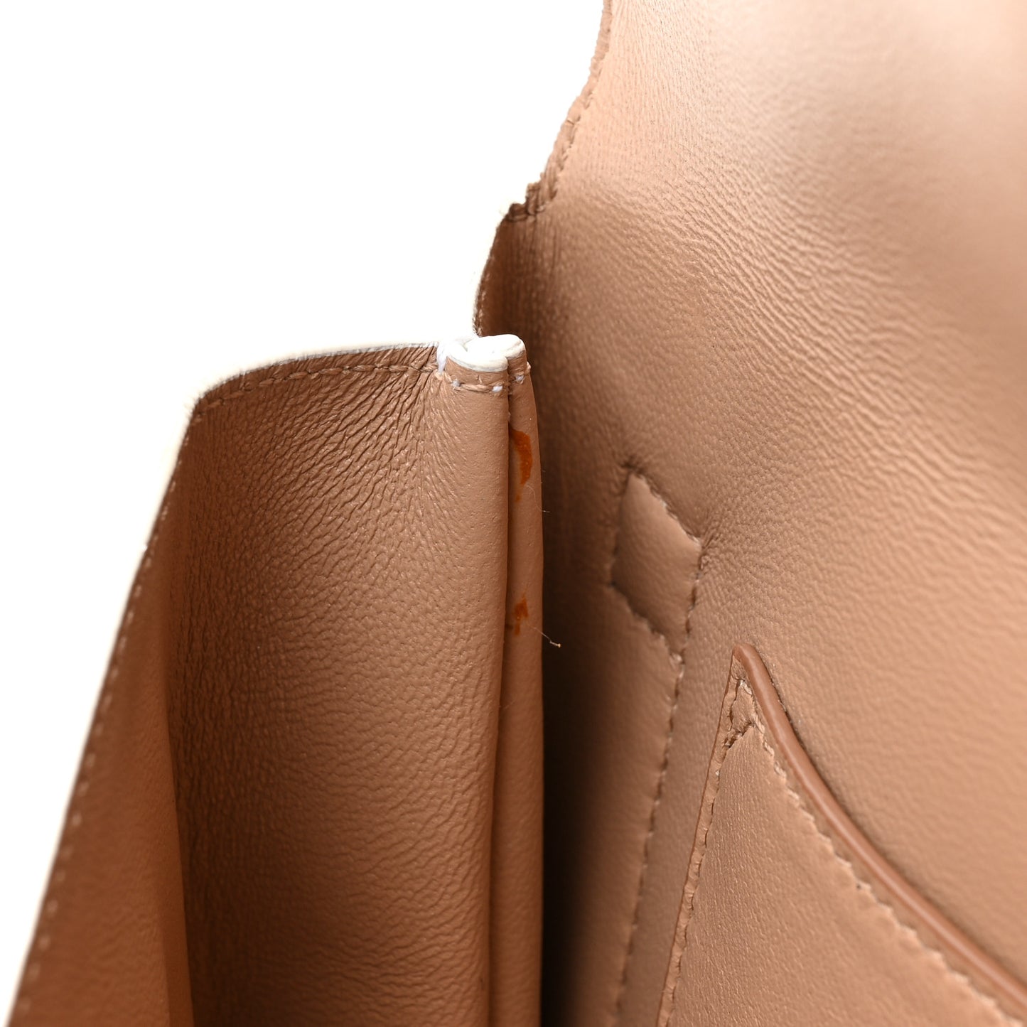 Calfskin Laser Cut Oum Double Envelope Clutch Crossbody White