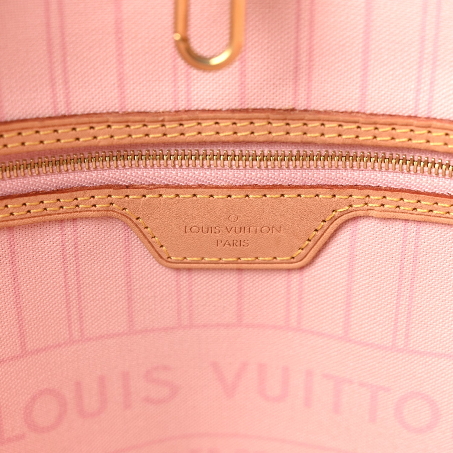 Louis Vuitton Damier Azur Neo Neverfull MM Rose Ballerine 5 of 8