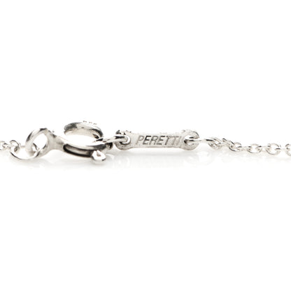 Tiffany Sterling Silver 12mm Elsa Peretti Cross Pendant Necklace 5 of 6