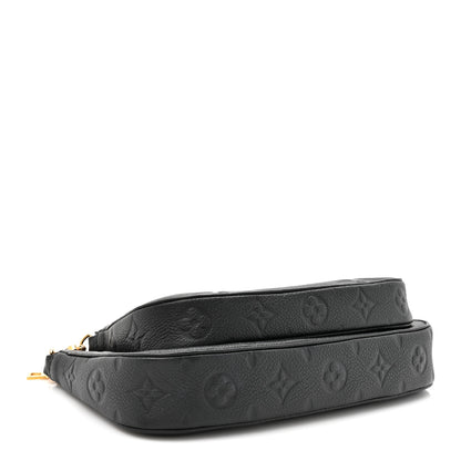 Louis Vuitton Empreinte Monogram Giant Multi Pochette Accessories Black 4 of 10