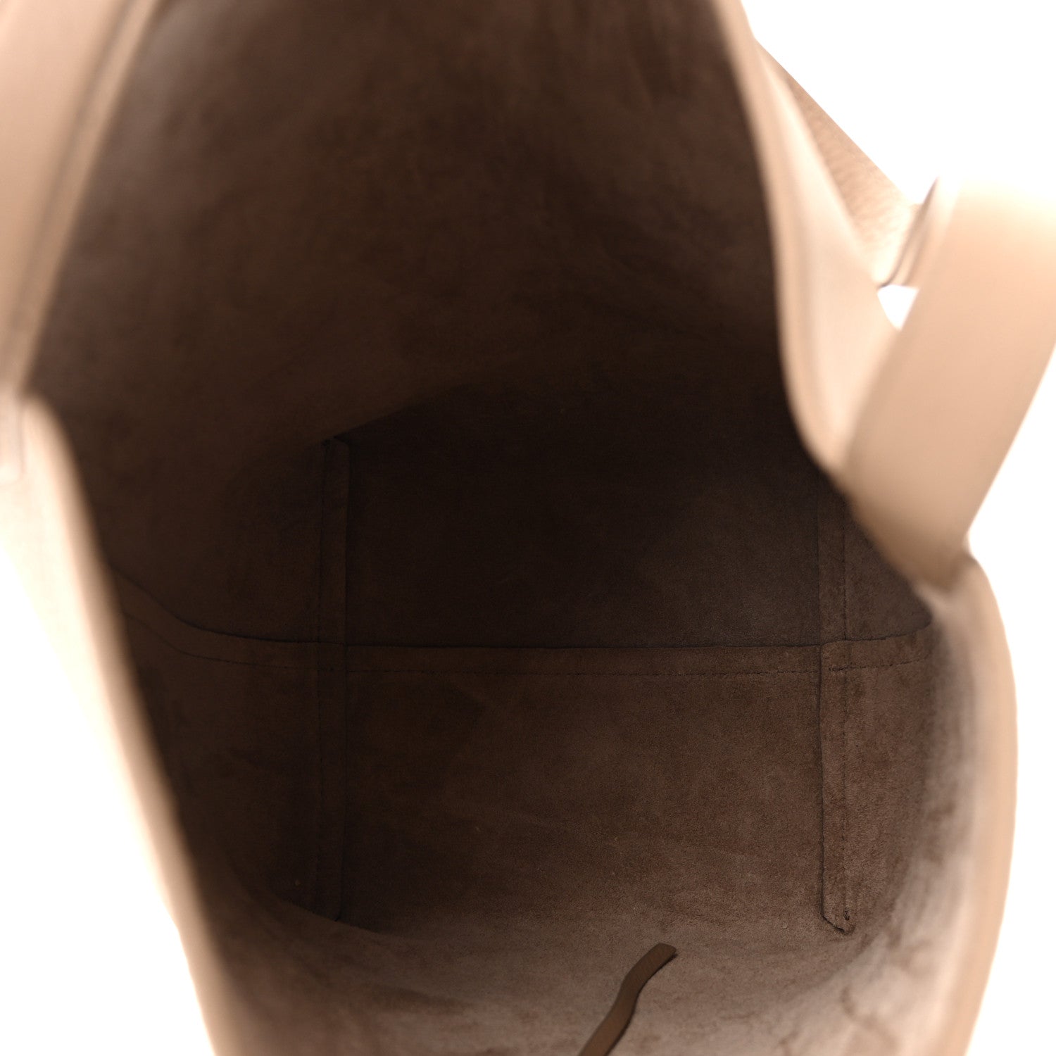 The Row Grained Calfskin Medium N/S Park Tote Dark Taupe 4 of 8