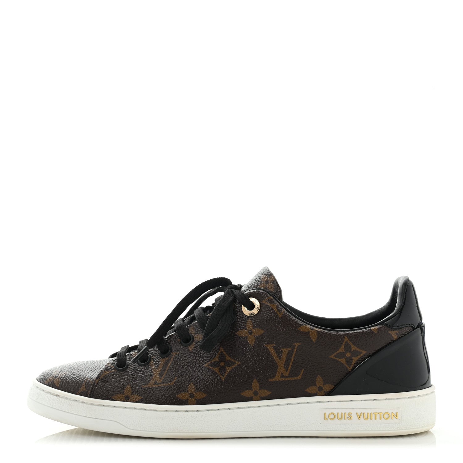 Louis Vuitton Patent Monogram Frontrow Sneakers 38.5 1 of 11