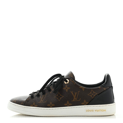 Louis Vuitton Patent Monogram Frontrow Sneakers 38.5 1 of 11
