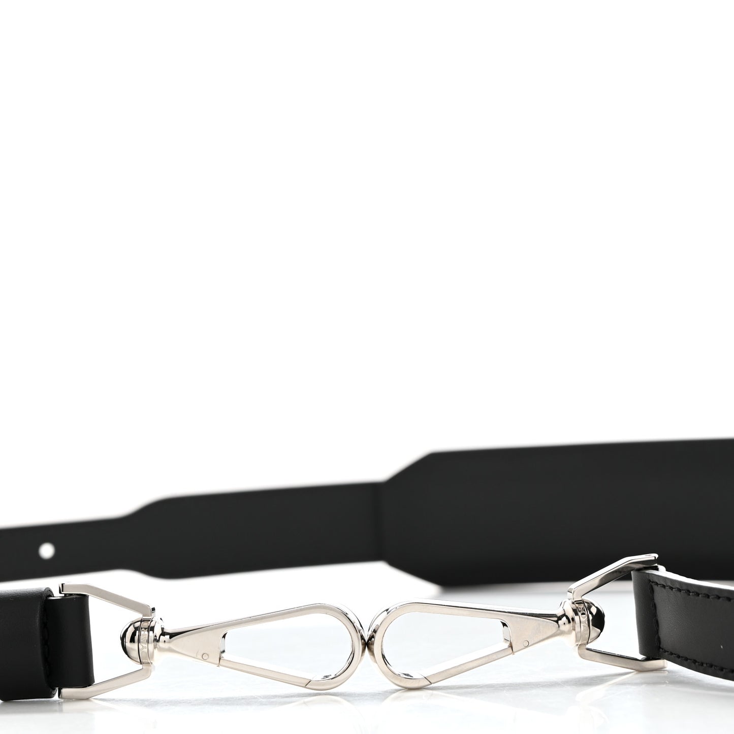 Calfskin Adjustable Shoulder Strap Black