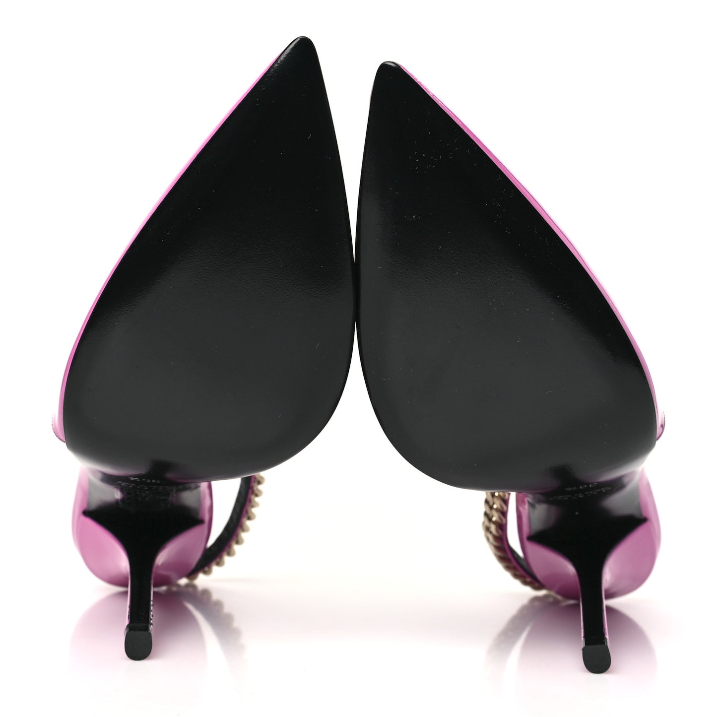 Patent Signoria Slingback Pumps 36.5 Pink