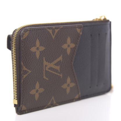 Louis Vuitton Monogram Recto Verso Card Holder Black 3 of 7