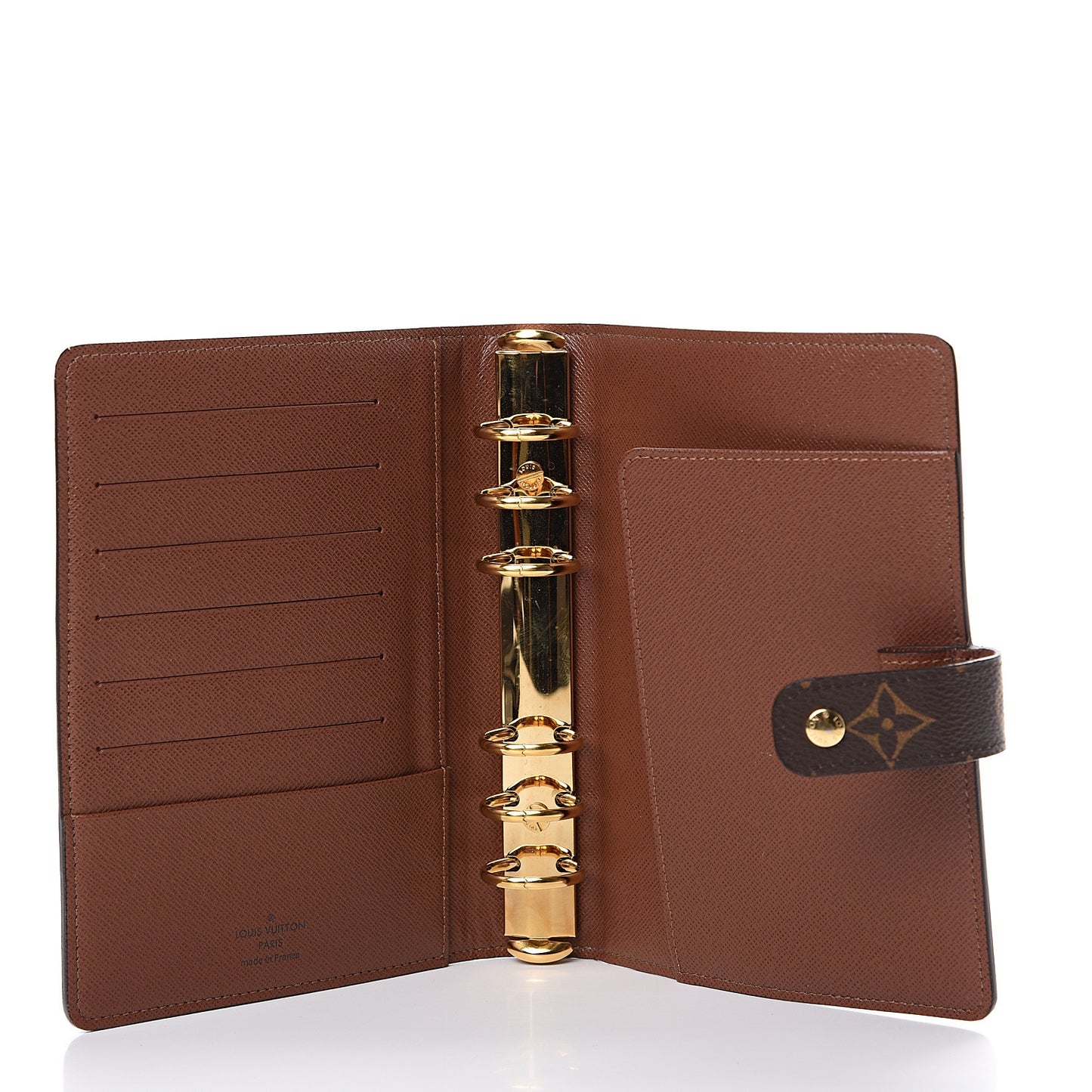 Monogram Medium Ring Agenda Cover