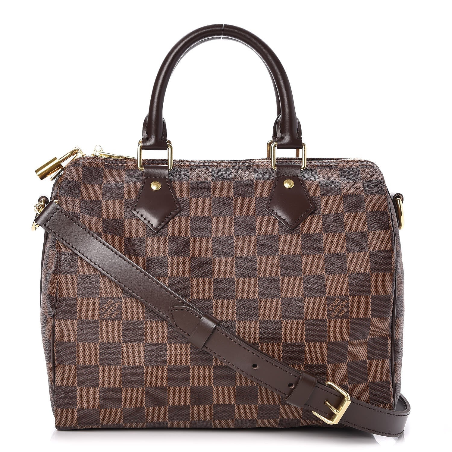 Louis Vuitton Damier Ebene Speedy Bandouliere 25 1 of 8