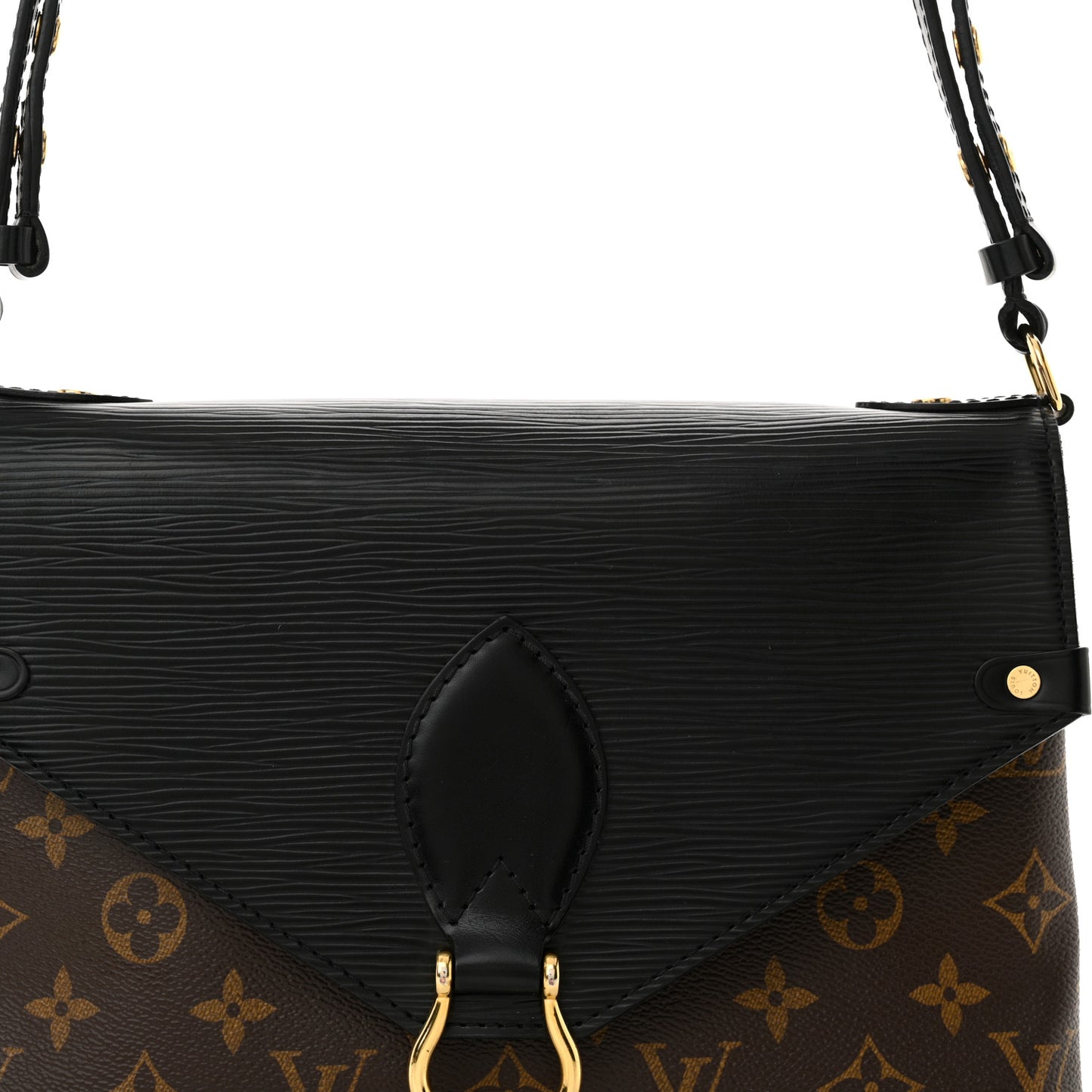 Epi Monogram Saint Michel Black