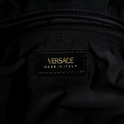 Versace Nylon Medusa Tote Flamingo Black 6 of 10