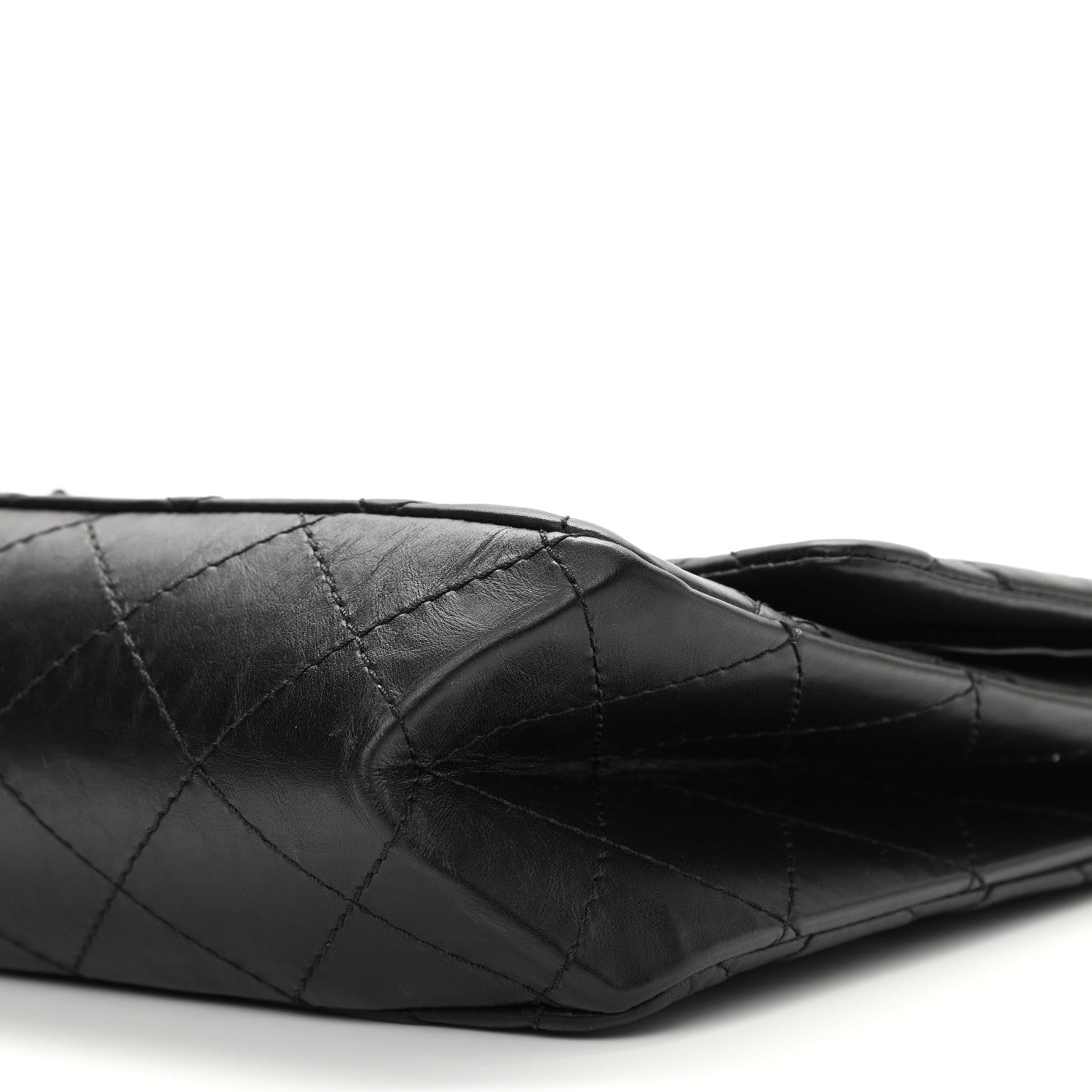 Chanel Aged Calfskin Quilted 2.55 Reissue 227 Flap Black 10 of 11