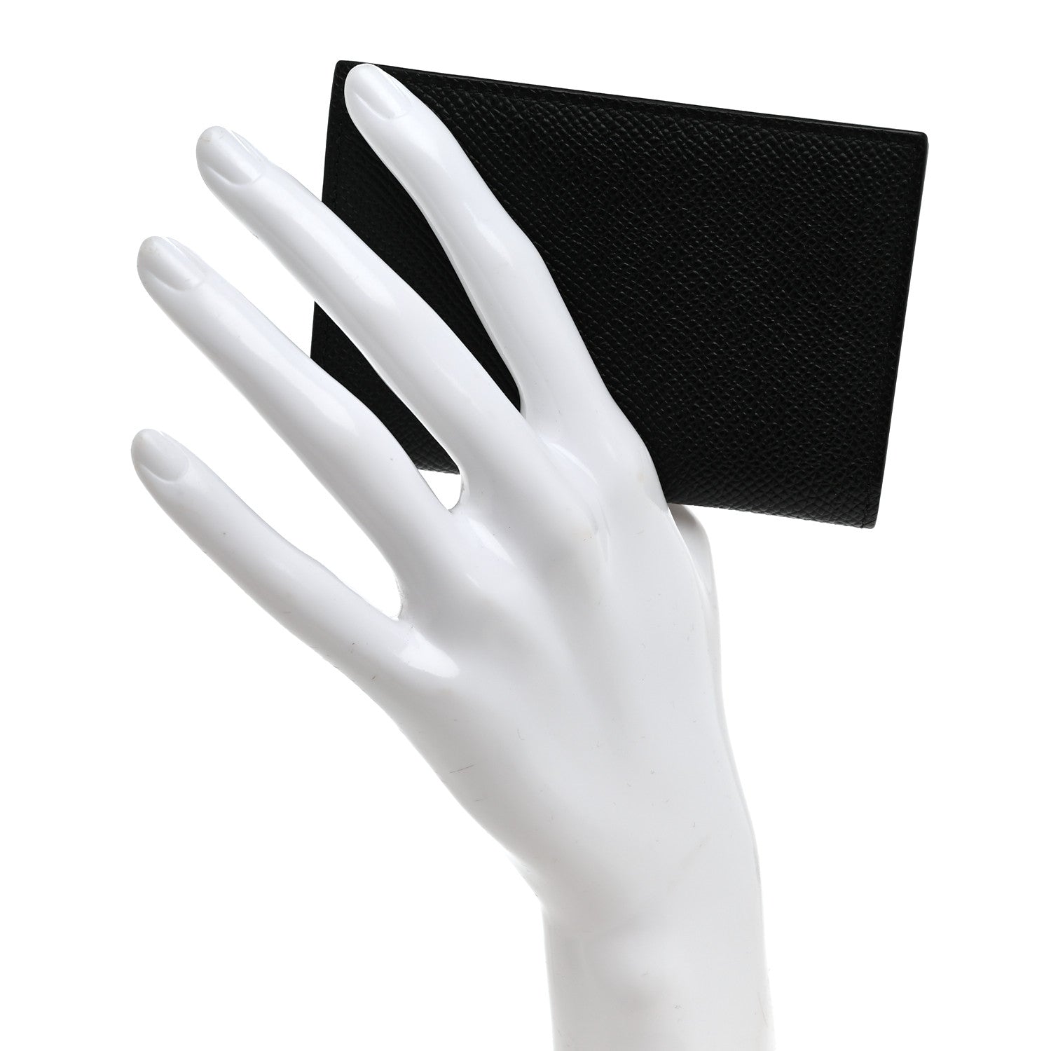 Hermes Epsom MC2 Euclide Card Holder Case Black 2 of 8