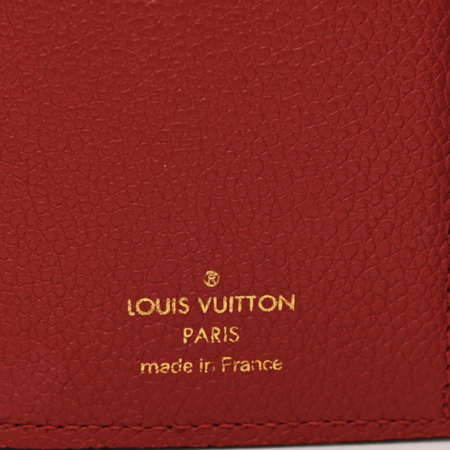 Empreinte Victorine Wallet Scarlet