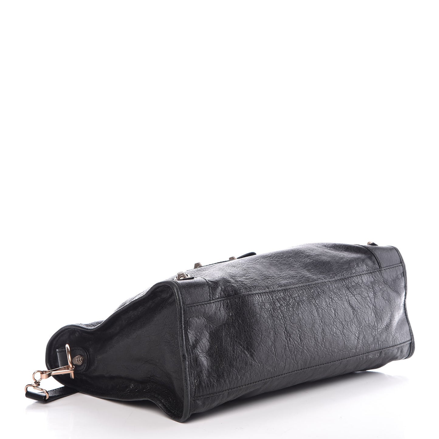 Agneau Giant 12 Rose Gold Hardware City Black