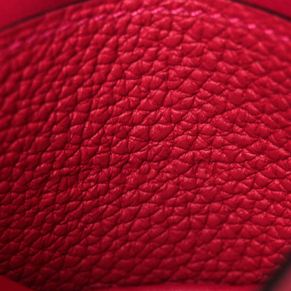 Hermes Togo Dogon Card Case Framboise 7 of 8