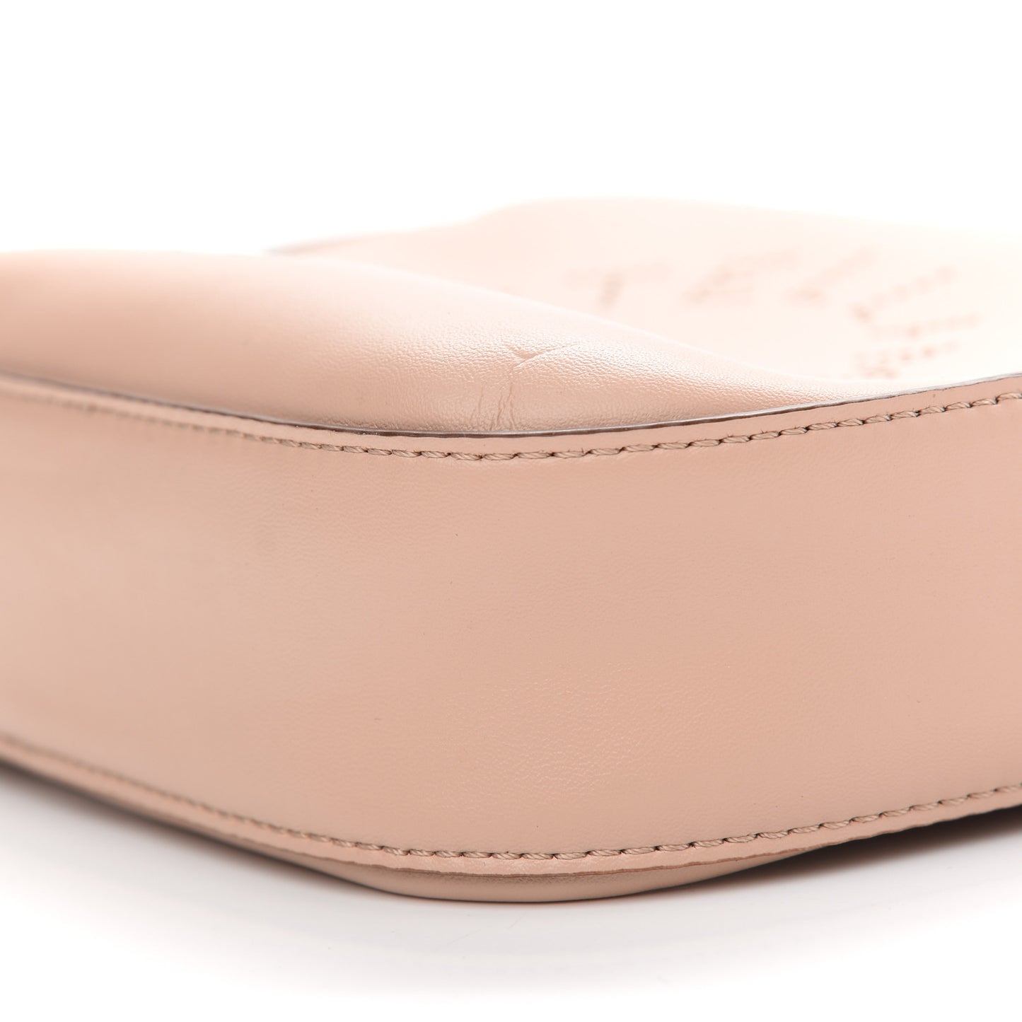 Eco Alter Nappa Perforated Logo Convertible Belt Bag Blush Pink