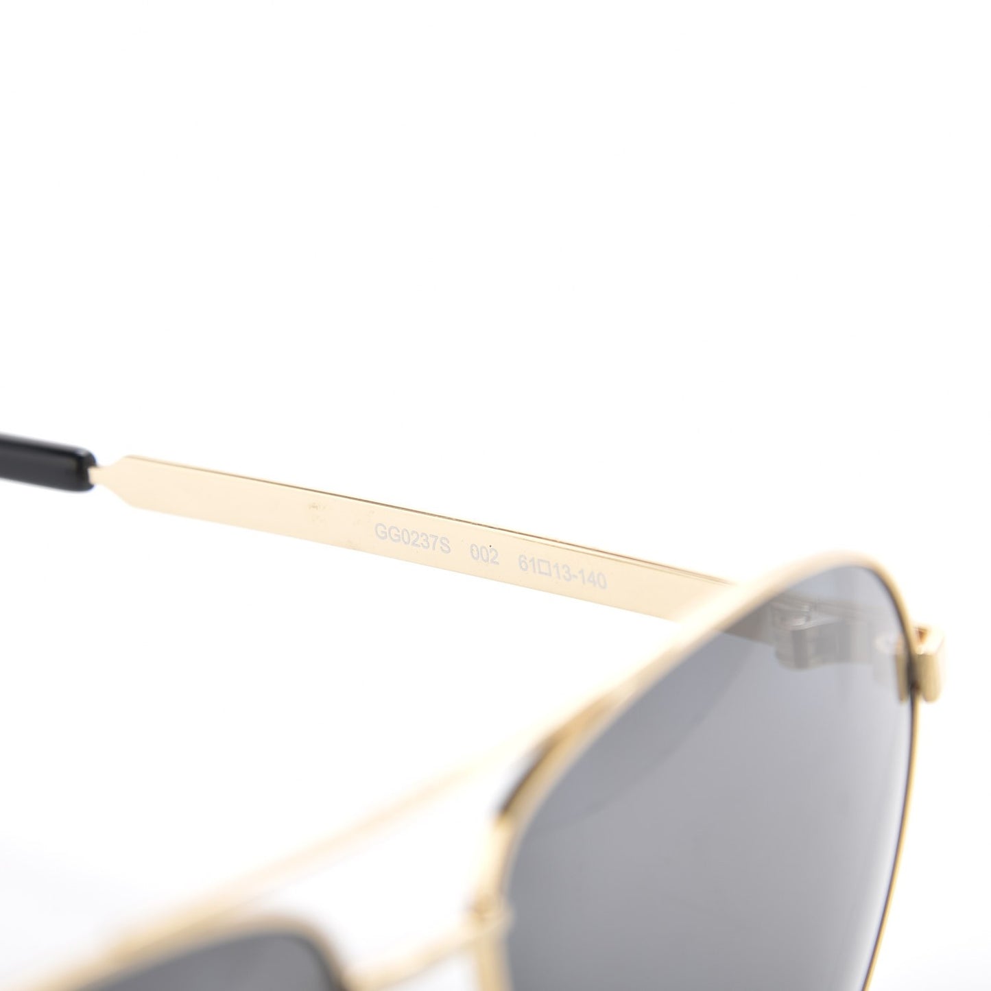 Aviator Sunglasses GG0237S Gold