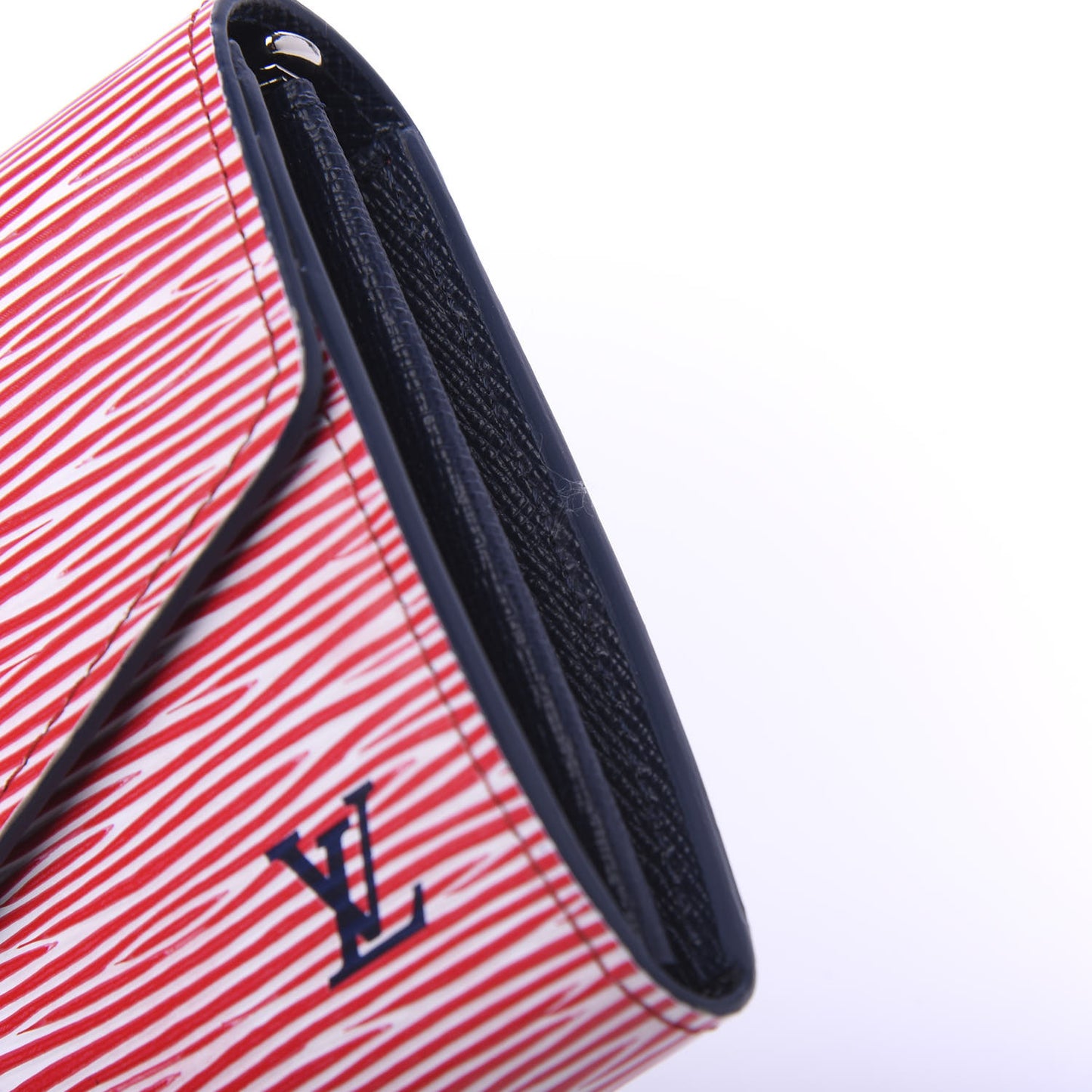 Epi Sarah Wallet NM Denim Red