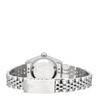 Rolex Stainless Steel 18K White Gold 26mm Oyster Perpetual Datejust Watch White Roman 69174 3 of 4