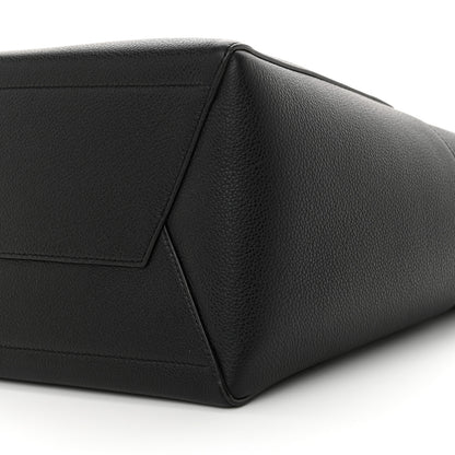 Celine Soft Grained Calfskin Sangle Bucket Bag Black 9 of 11