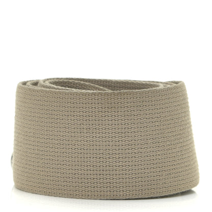 Hermes Toile Taurillon Clemence Shoulder Strap Etoupe 2 of 4