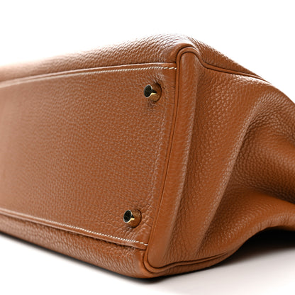 Hermes Togo Kelly Retourne 35 Gold 10 of 14