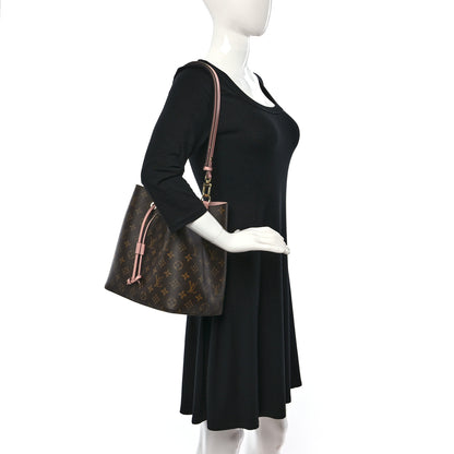Louis Vuitton Monogram Neonoe MM Rose Poudre 2 of 8