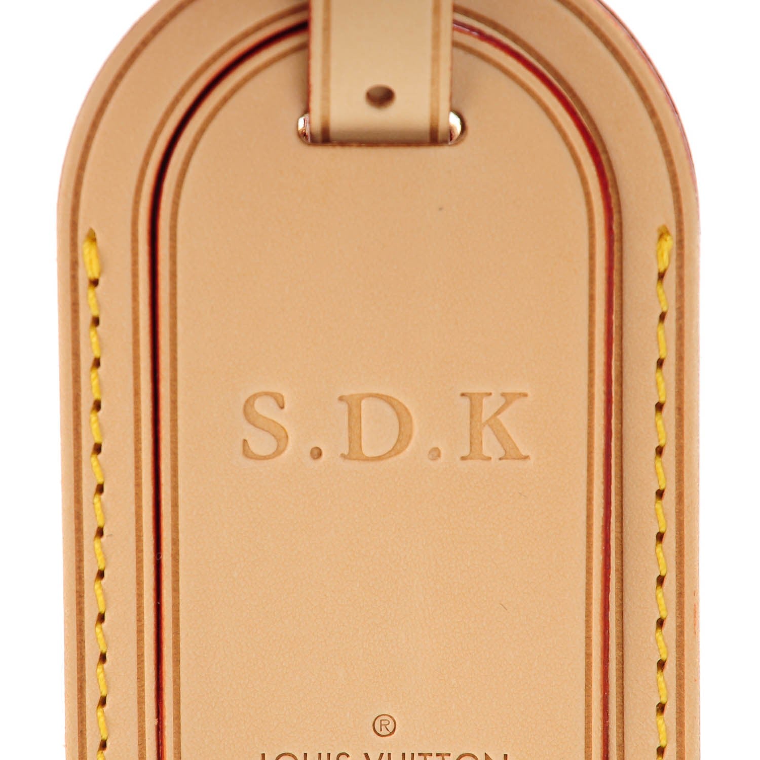 Louis Vuitton Vachetta Luggage Tag 5 of 6