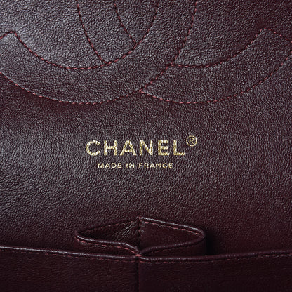 Chanel Lambskin Quilted Jumbo Double Flap Black 6 of 12