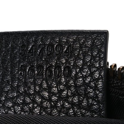 Gucci Pebbled Calfskin Mini Soho Disco Bag Black 7 of 10