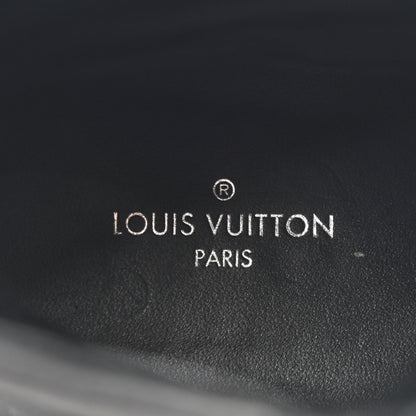 Louis Vuitton Suede Calfskin Monogram LV Black Heart Laureate Platform Desert Boots 37 Black 7 of 8