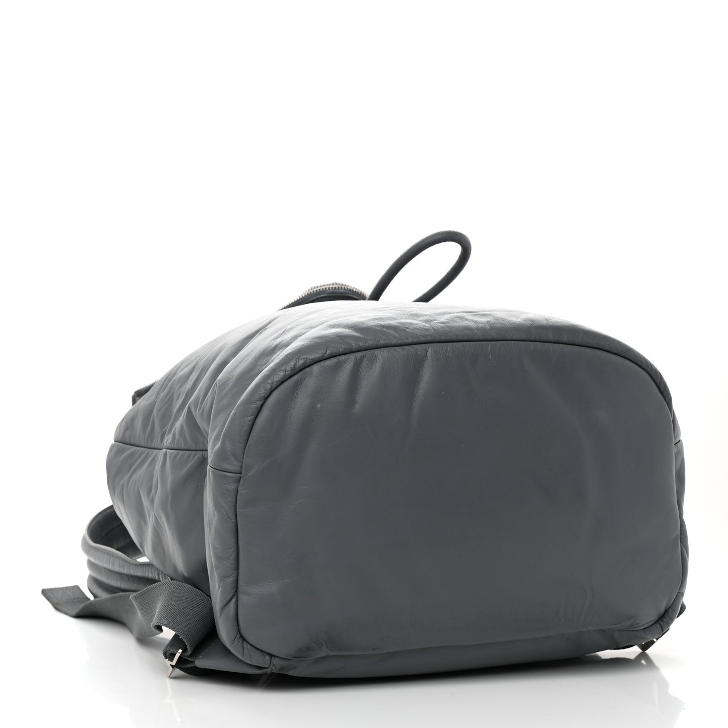 Calfskin Beak Backpack Grau