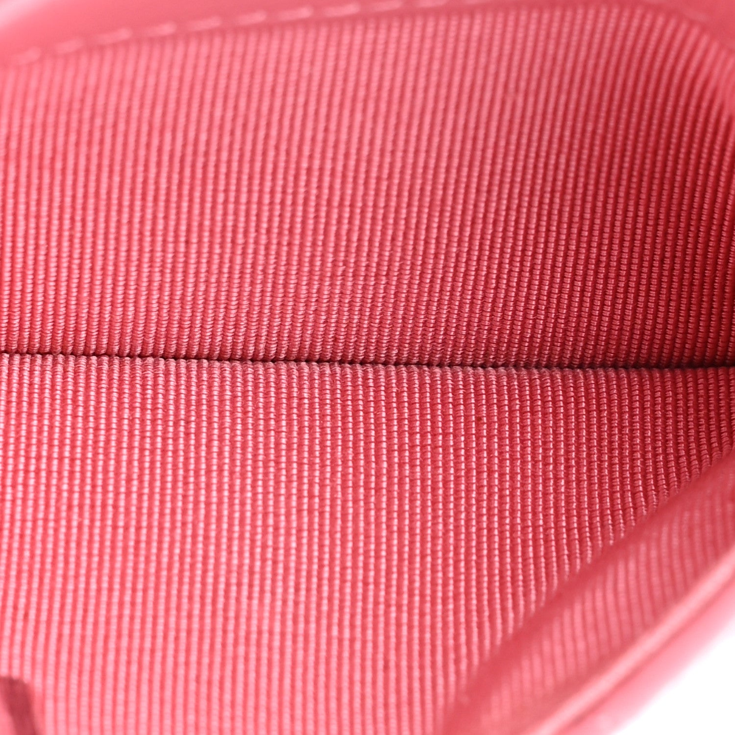 Chanel Lambskin Quilted Flap Card Holder On Chain Pink 5 of 15