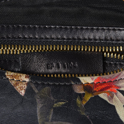 Givenchy Lambskin Magnolia and Moth Print Mini Pandora Black 6 of 7