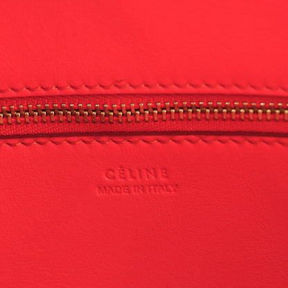 Celine Smooth Calfskin Mini Tie Knot Tote Alizarin 6 of 9