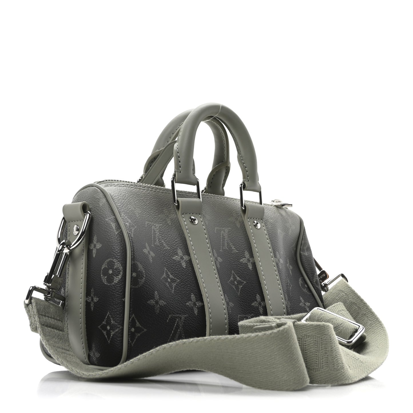 Monogram Gradient Keepall Bandouliere 25 Khaki