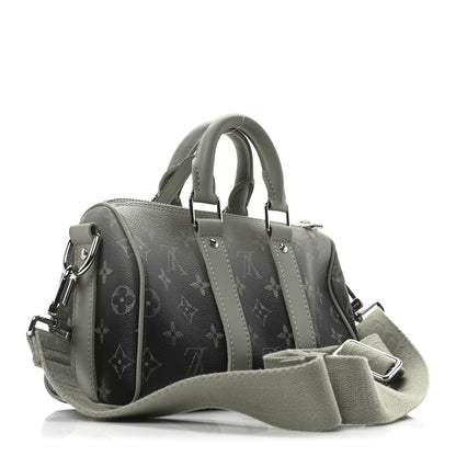Louis Vuitton Monogram Gradient Keepall Bandouliere 25 Khaki 3 of 9