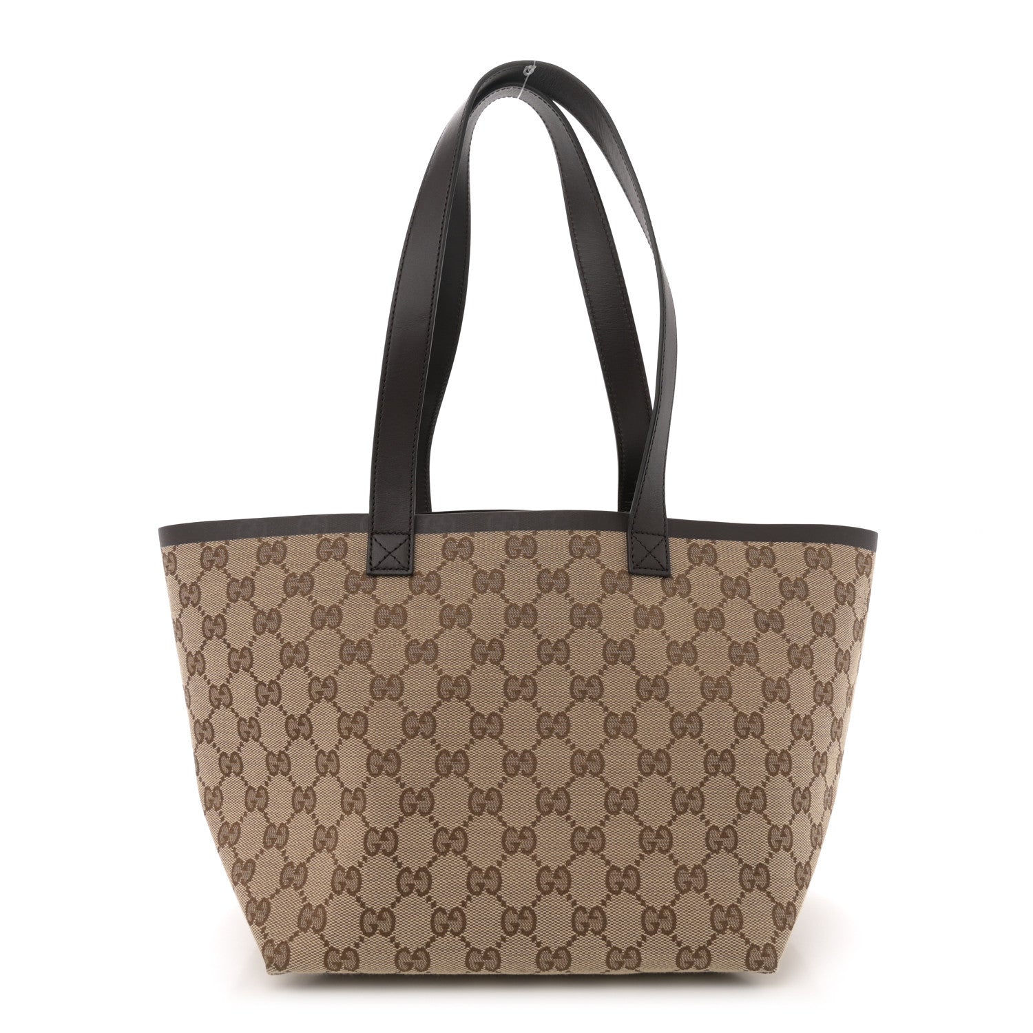 Gucci Supreme Canvas Totissima Small Tote Beige Ebony 1 of 10