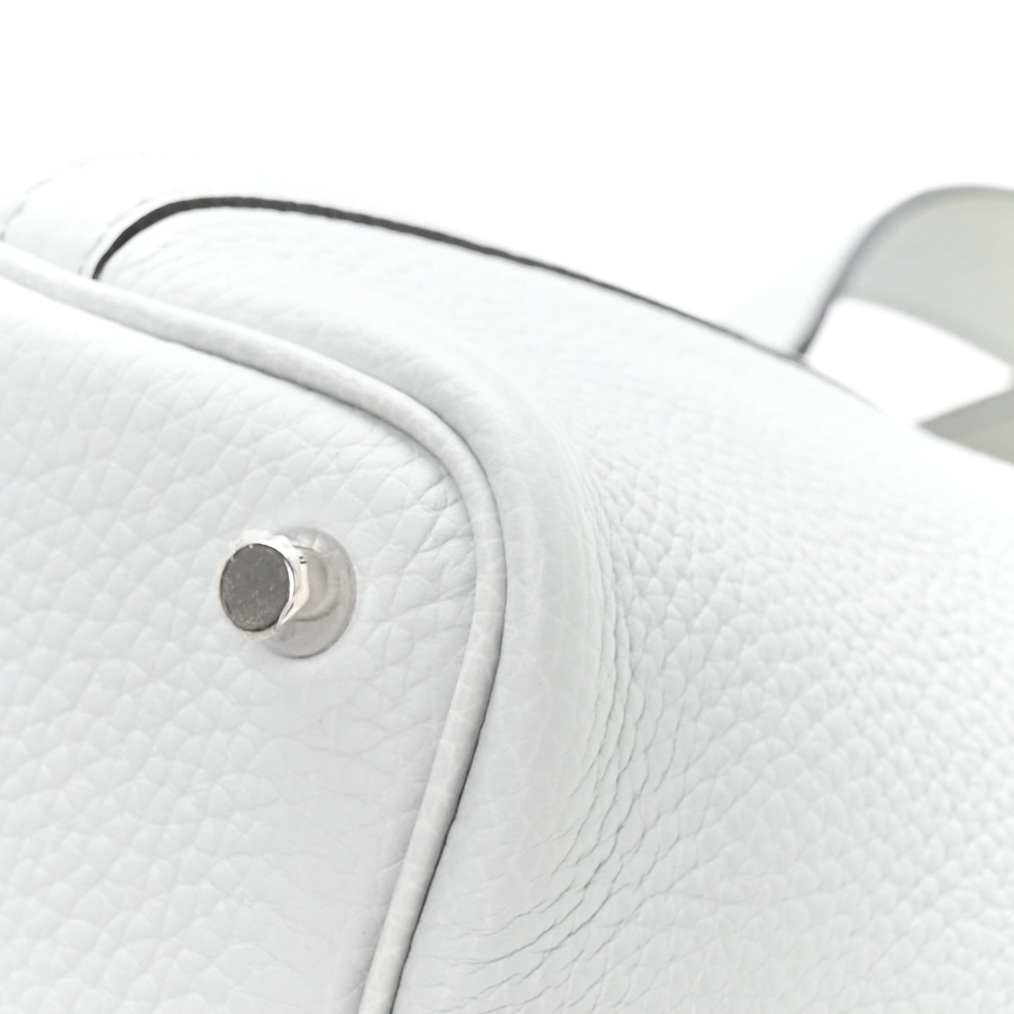 Taurillon Clemence Picotin Lock 18 PM Bleu Pale