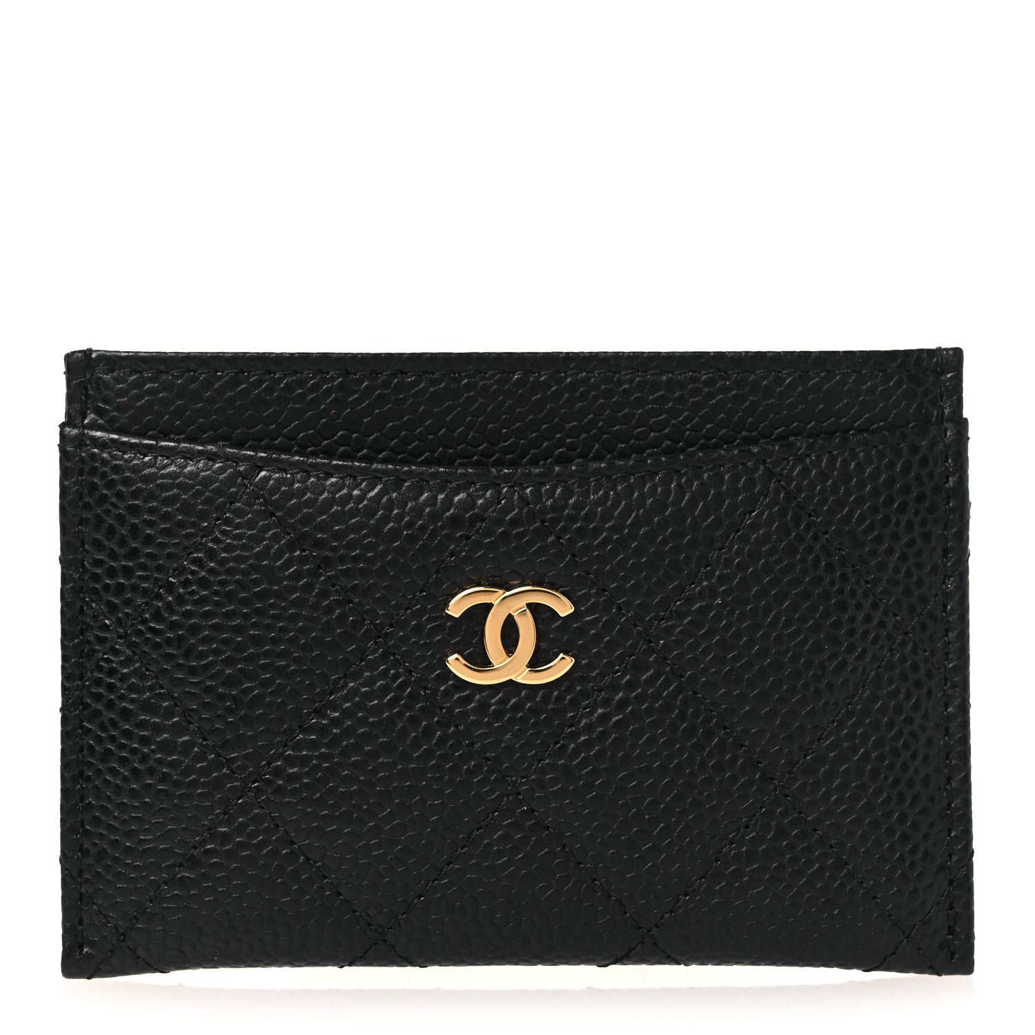 Chanel Caviar Quilted Card Holder Black 1 of 18