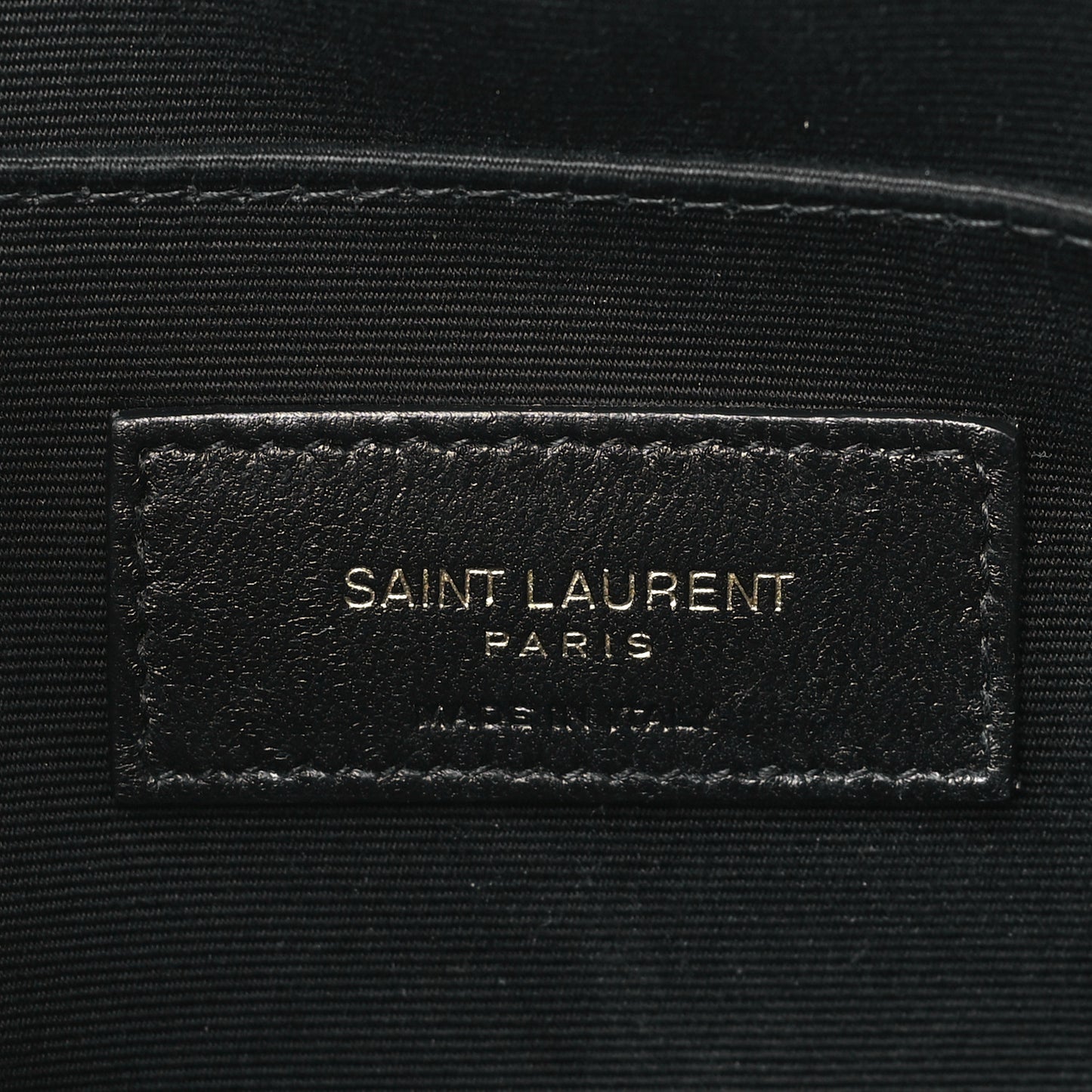 Lambskin Monogram Medium Sade Puffer Pouch Black