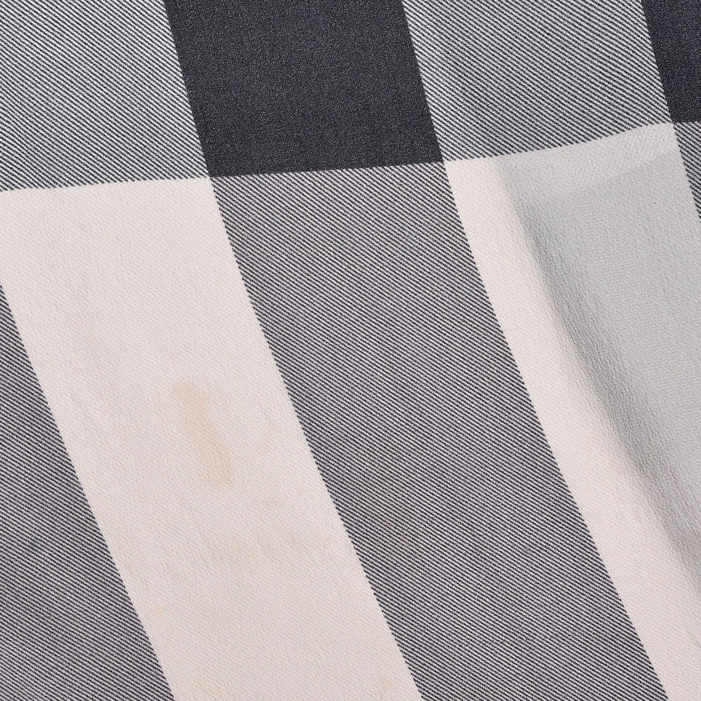 Silk Giant Check Scarf Pink