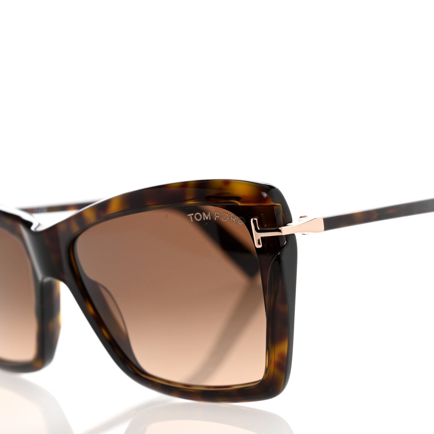 Leah Cat Eye Sunglasses FT849 Tortoiseshell