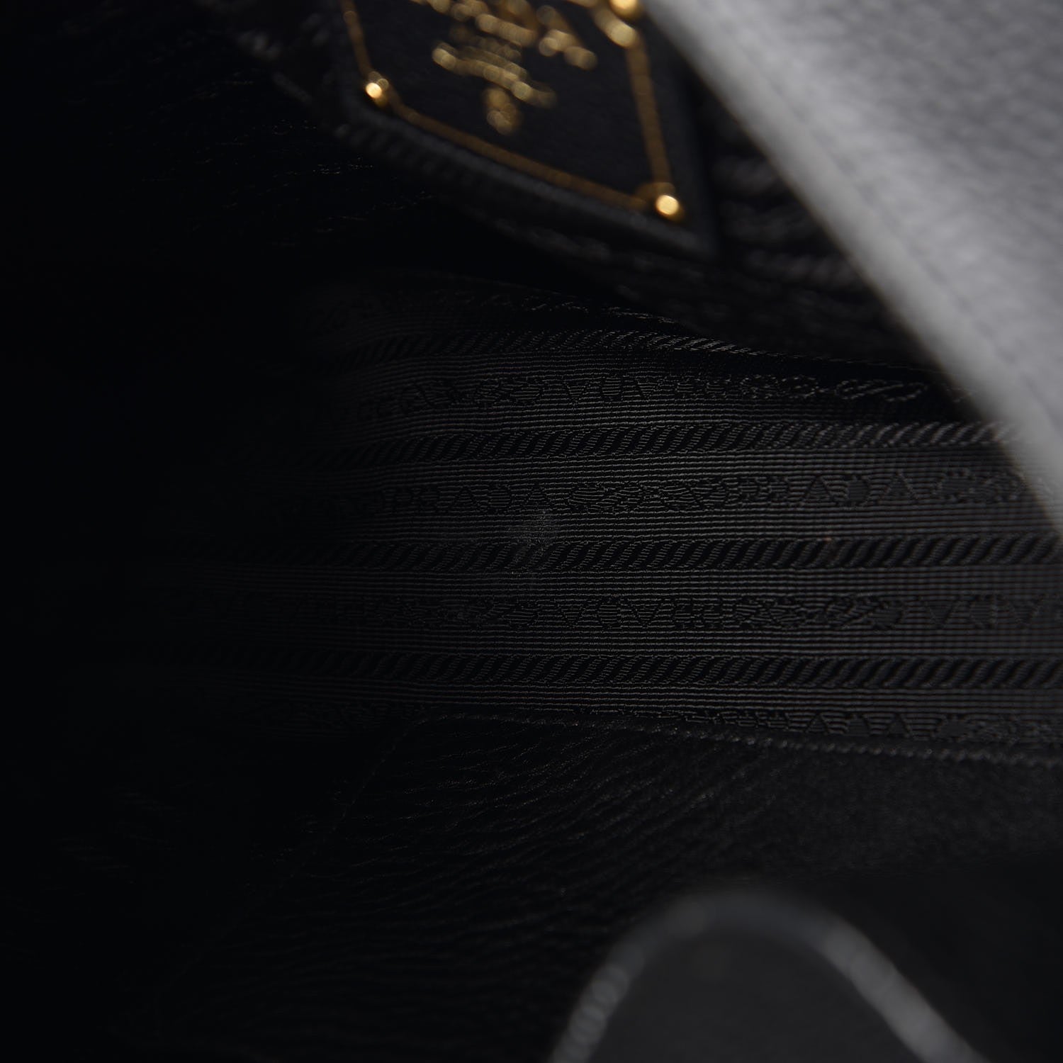 Prada Vitello Daino Hobo Black 11 of 15