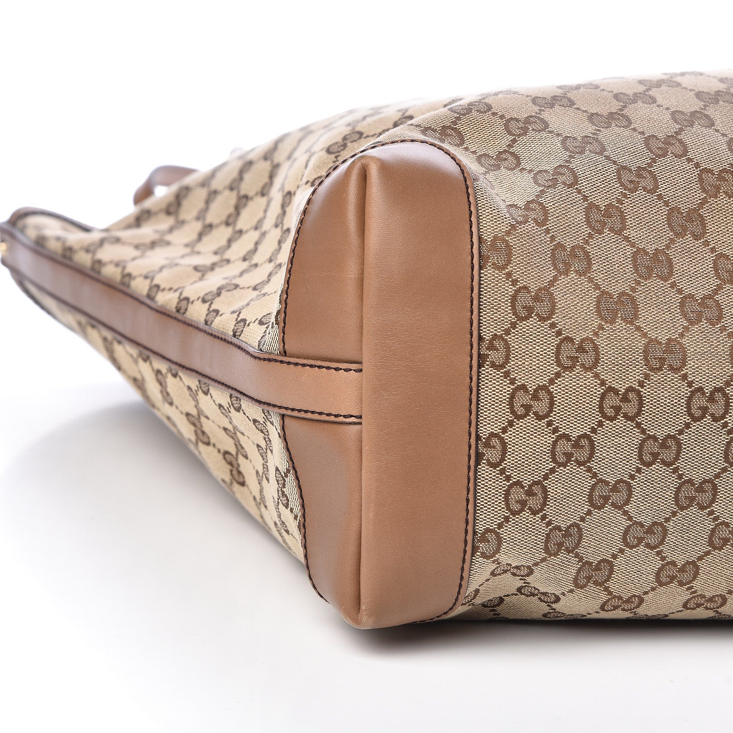 Gucci Monogram Large Craft Tote Light Brown 10 of 12