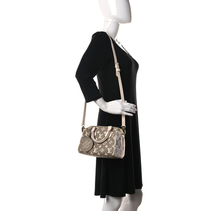 Louis Vuitton Empreinte Monogram Spring in the City Speedy Bandouliere 20 Kaki Beige Cream 2 of 9