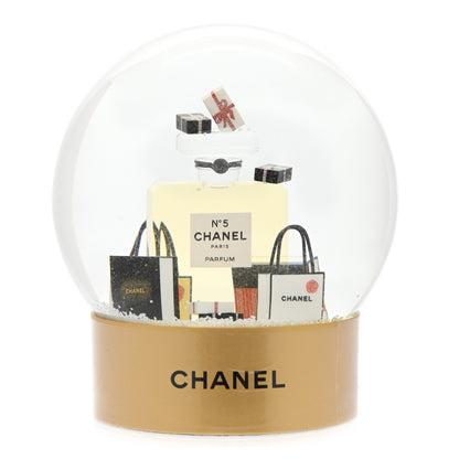 Chanel Glass N°5 Perfume Bottle Snow Globe 1 of 9